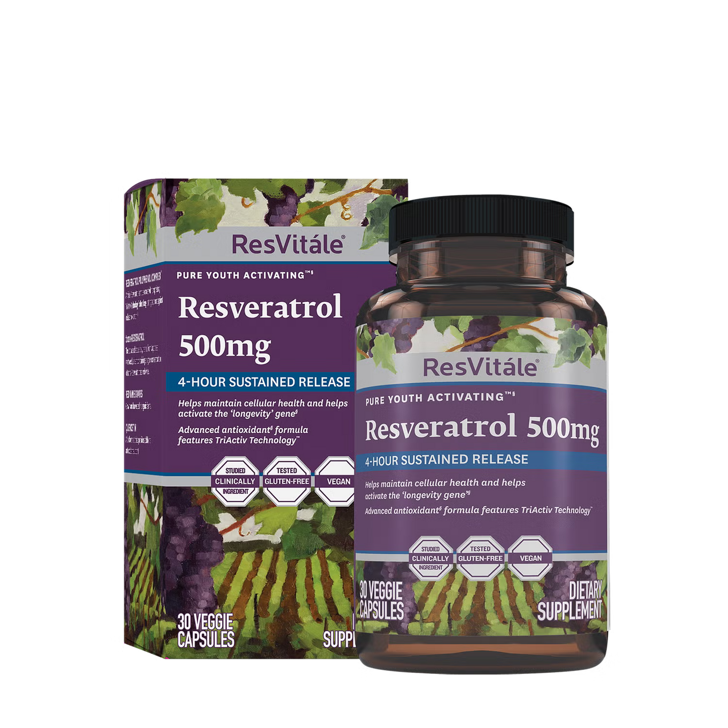 ResVitále™ Resveratrol 500mg