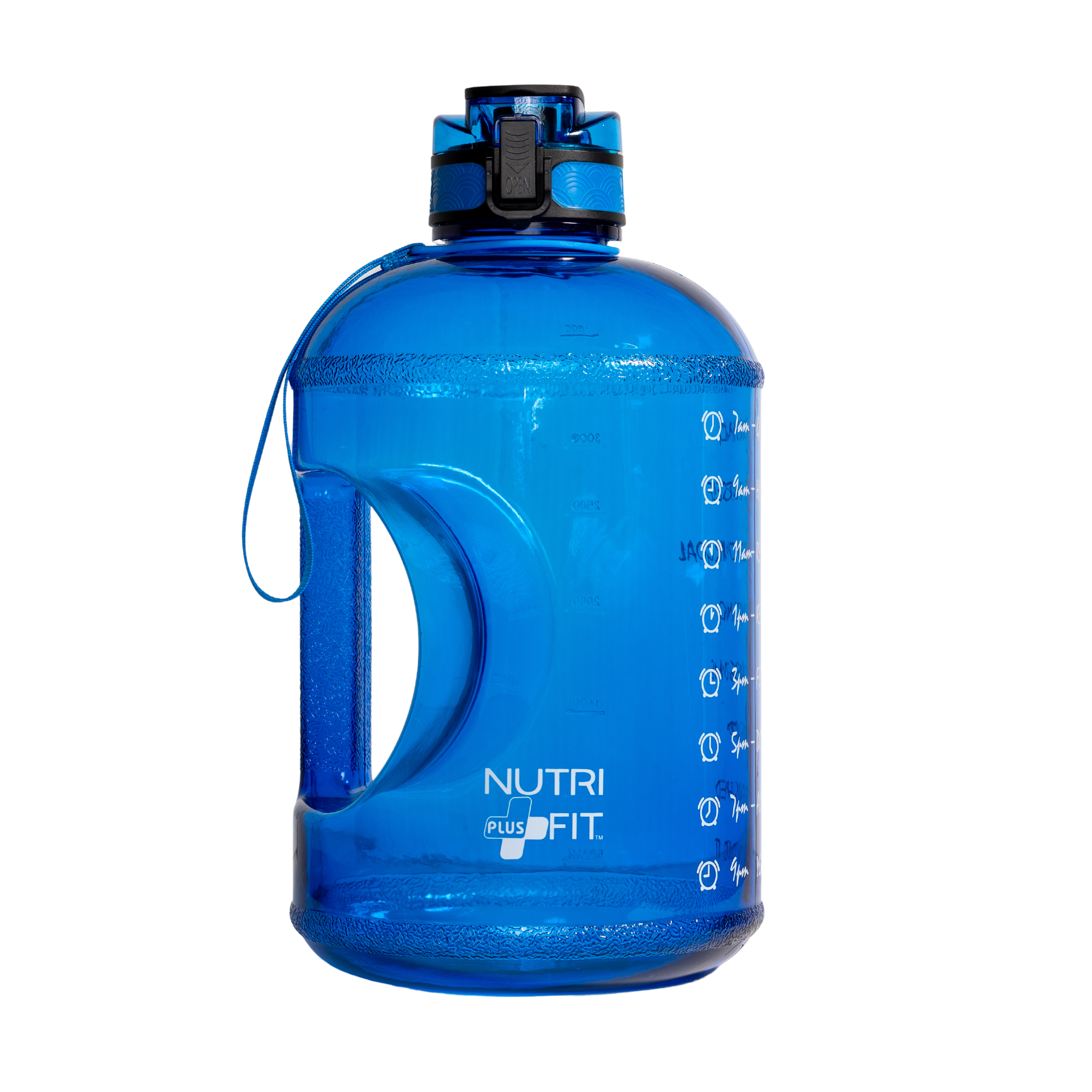 Motivational Water Gallon 128oz for Ultimate Hydration with leak-proof lid and Easy to carry handle BPA Free