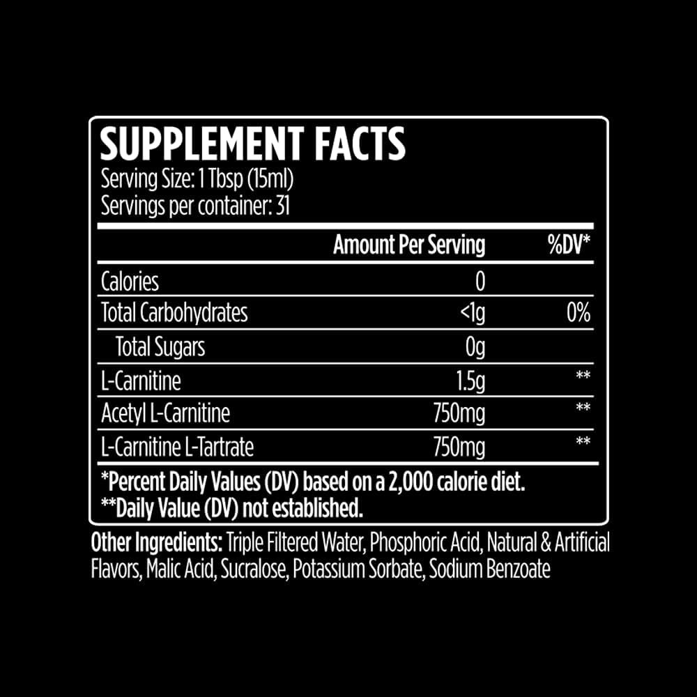 VMI Sports L-Carnitine Liquid 3000 - Metabolic Support