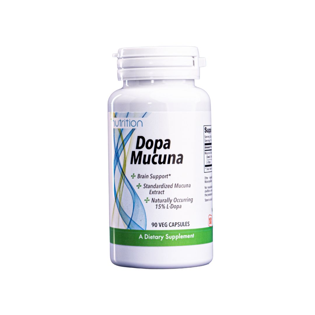 Nutri Plus Fit Dopa Mucuna Mood Support 15% L-Dopa, 90 Veg caps