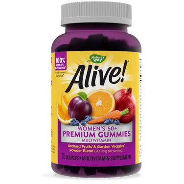 Nature's Way Alive! Women's 50+ Premium Gummies