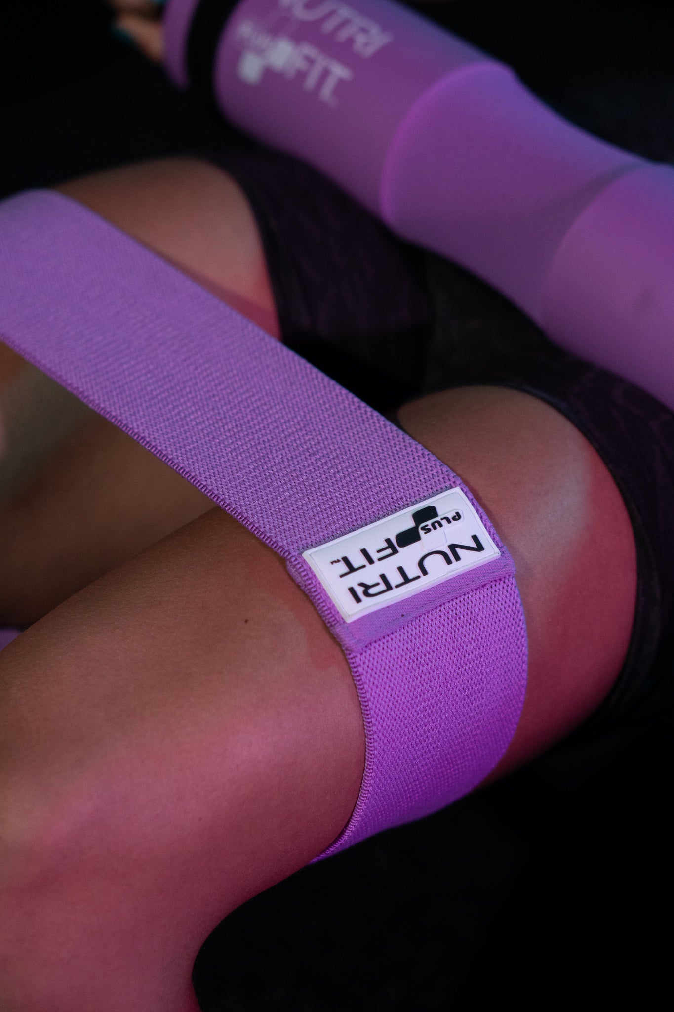 NutriFit Plus Resistance Bands Set - 3 Booty Bands for Legs and Glutes