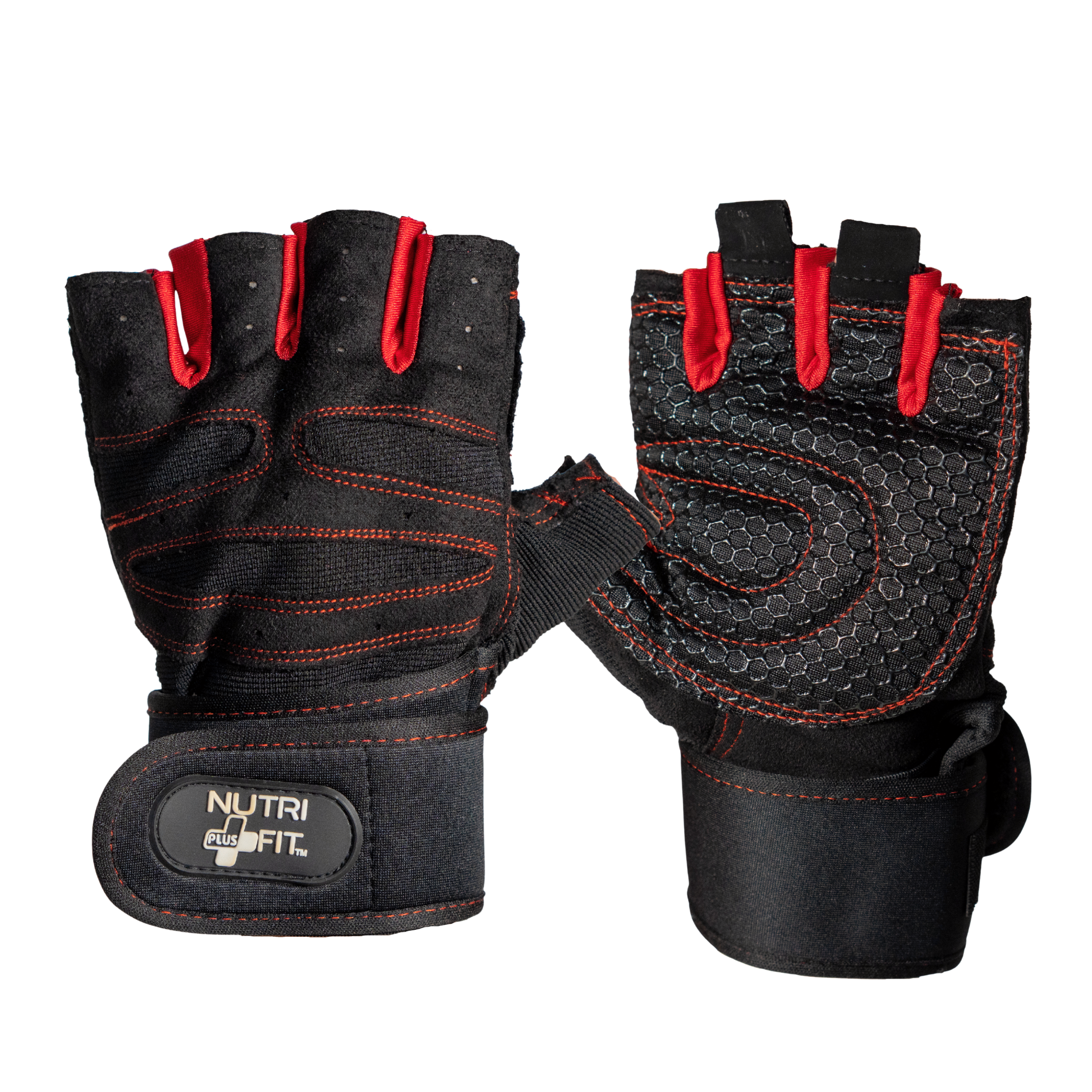 Nutrifit Plus High Performance Intenses Training Gloves with Wristswrap for Support in Multicolors