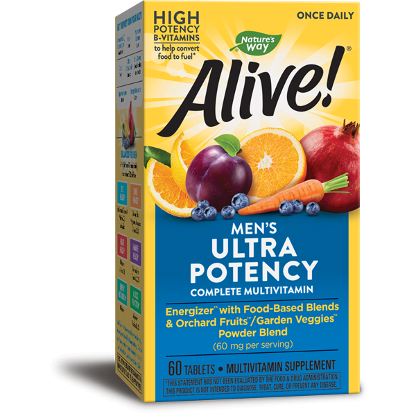 Nature's Way Alive! Men’s Ultra Potency Complete Multivitamin