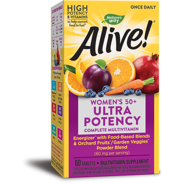 Nature's Way Alive! Women's 50+ Ultra Potency Complete Multivitamin