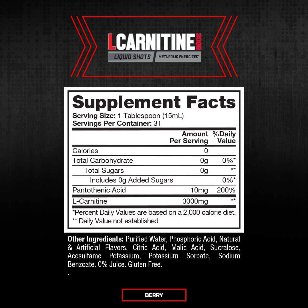 ProSupps Vanish L-Carnitine 3000