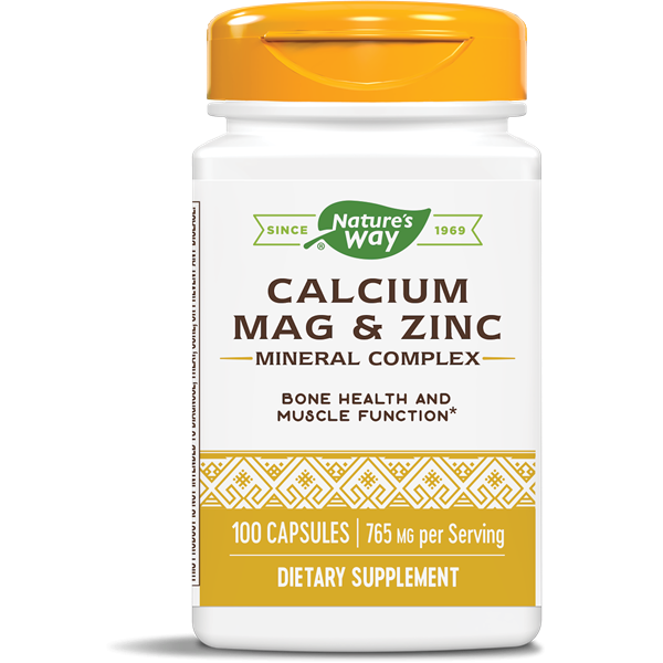 CALCIUM, MAGNESIUM & ZINC