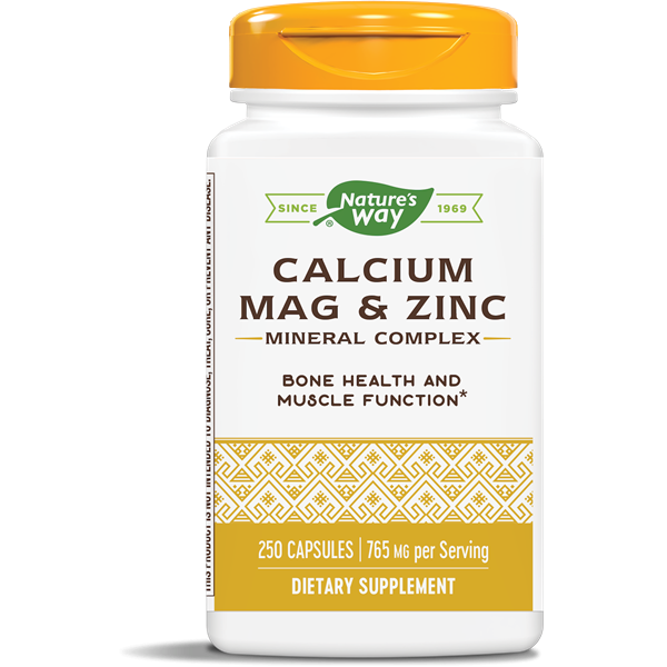 CALCIUM, MAGNESIUM & ZINC