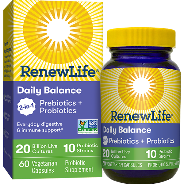 DAILY BALANCE 2-IN-1 PREBIOTICS + PROBIOTICS