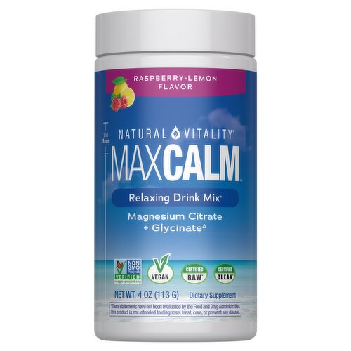 MAXCALM Powder Raspberry-Lemon