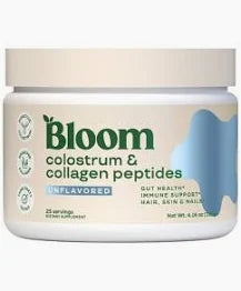 Bloom Nutrition Colostrum & Collagen Peptides Powder