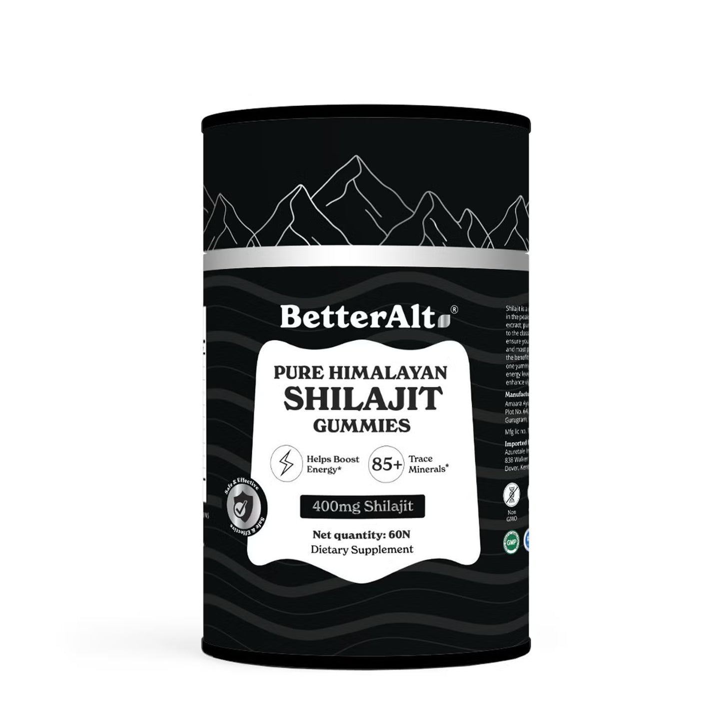 BetterAlt Pure Himalayan Shilajit Gummies