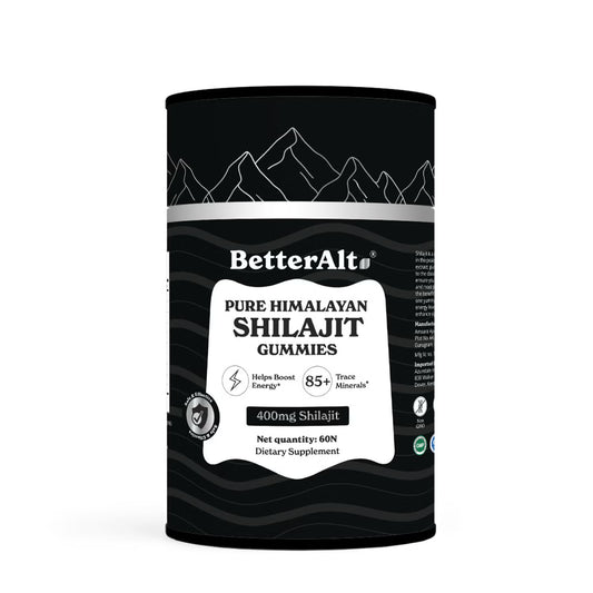 BetterAlt Pure Himalayan Shilajit Gummies