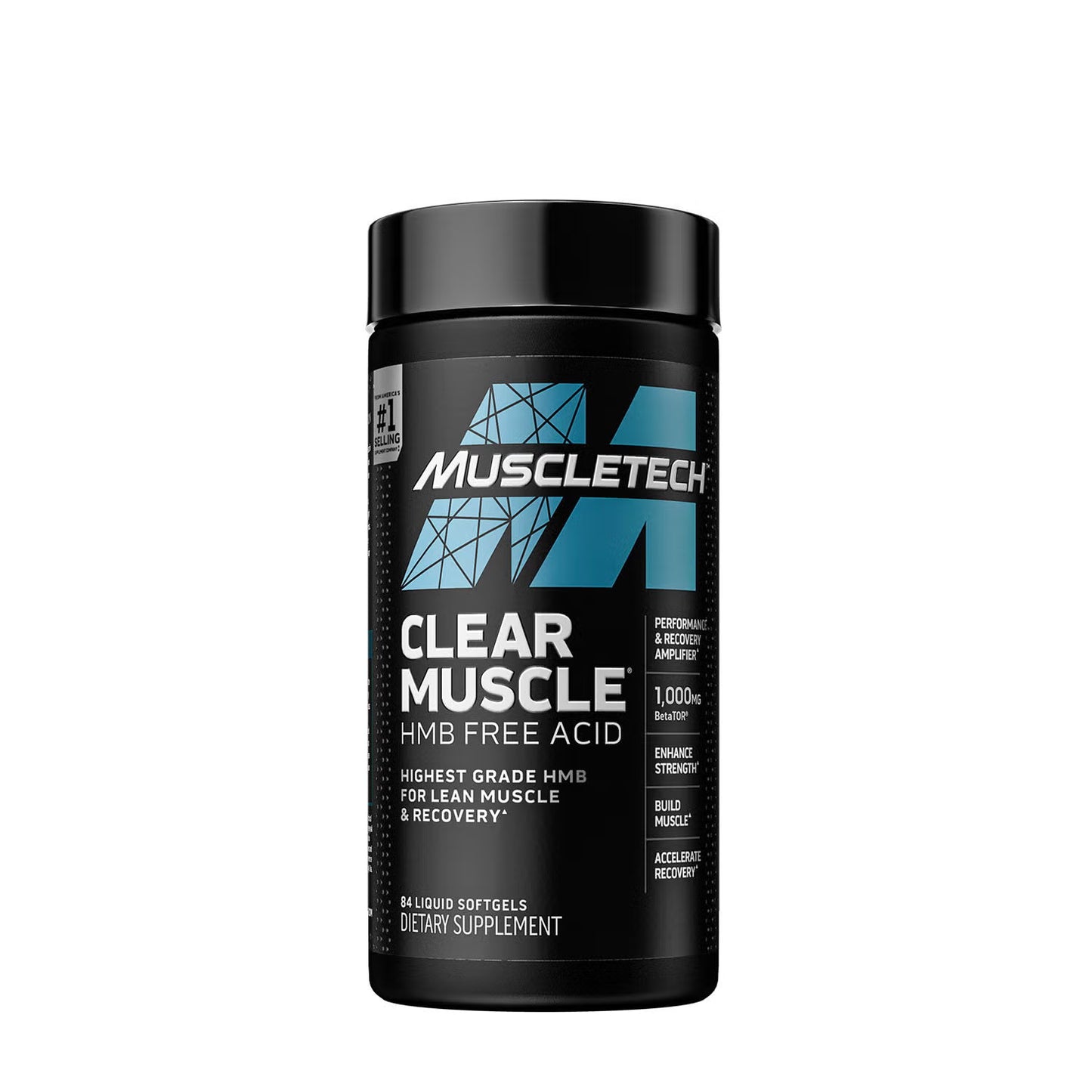 MuscleTech™ Clear Muscle® HMB Free Acid - Lean Muscle & Recovery