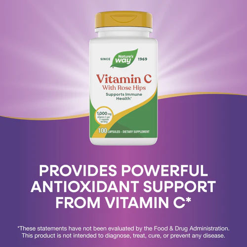 Nature's Way Vitamin C with Rose Hips