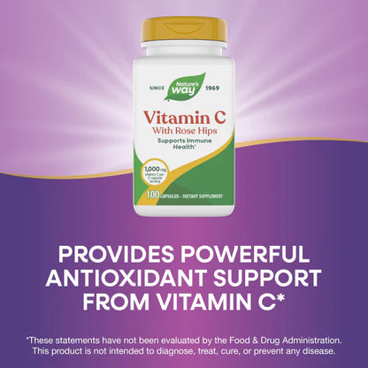 Nature's Way Vitamin C with Rose Hips
