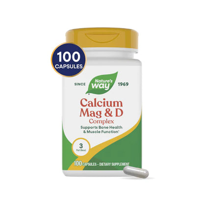 Nature's Way Calcium-Magnesium-Vitamin D