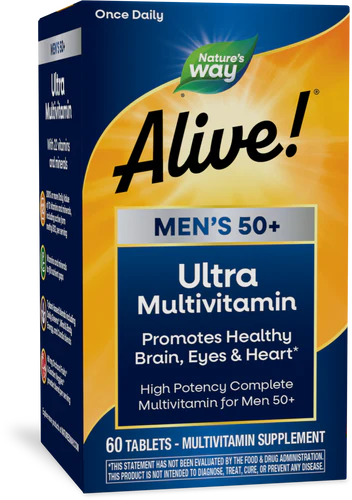 Alive!® Men's 50+ Ultra Multivitamin
