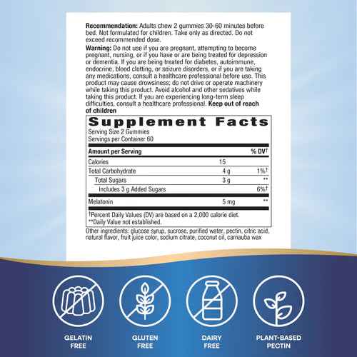Nature's Way Melatonin Gummies