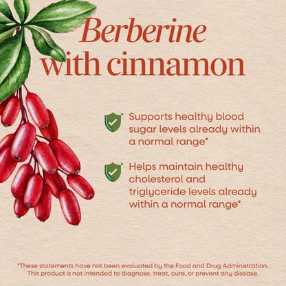 Nature's Way Berberine with Cinnamon