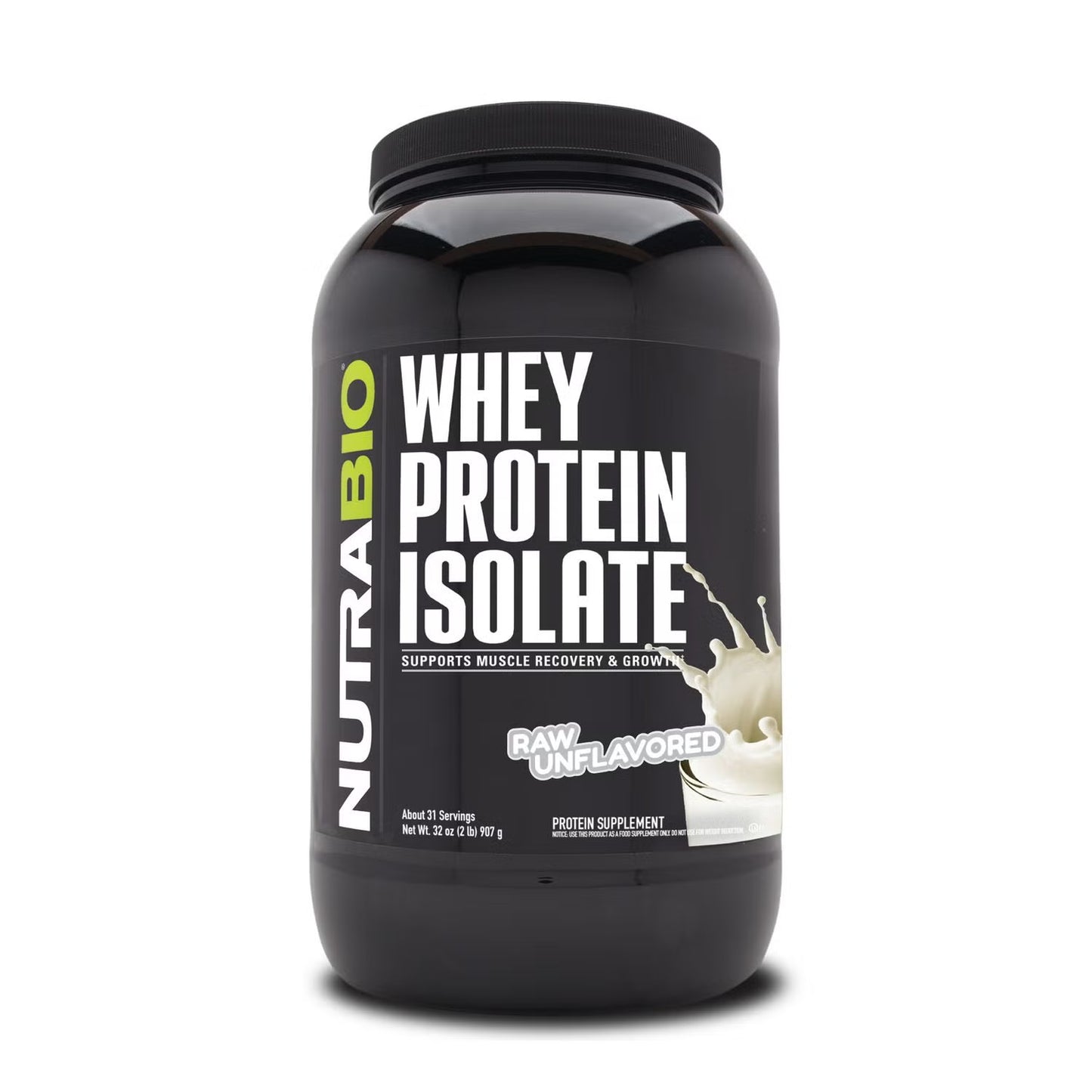 NutraBio Whey Protein Isolate