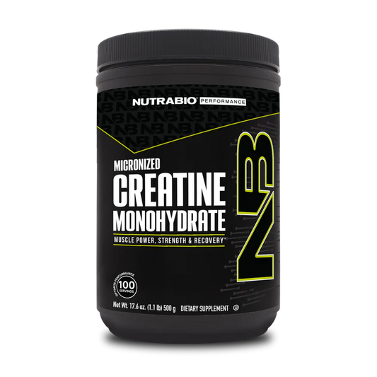 NutraBio Creatine Monohydrate