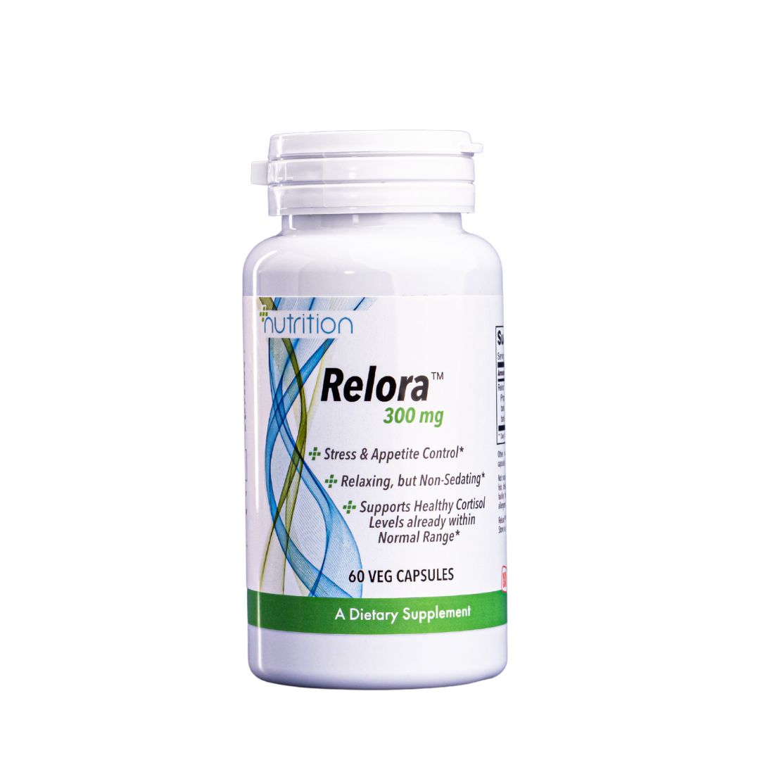 Nutri Plus Fit  Relora 300MG Stress & Appetite Control, 60 Count VEG Capsules