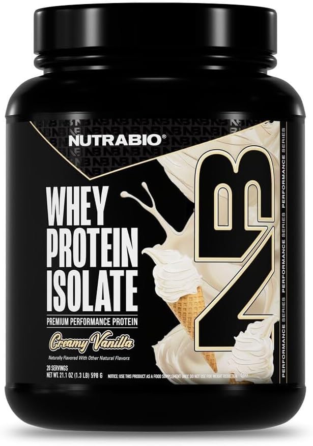 NutraBio Whey Protein Isolate