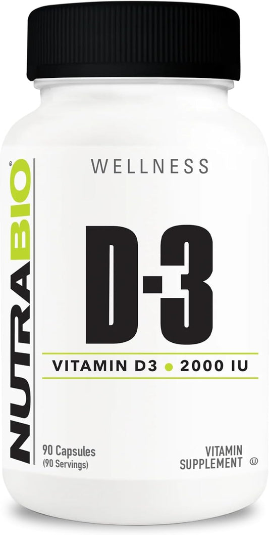 Nutrabio Vitamin D3 2000 IU