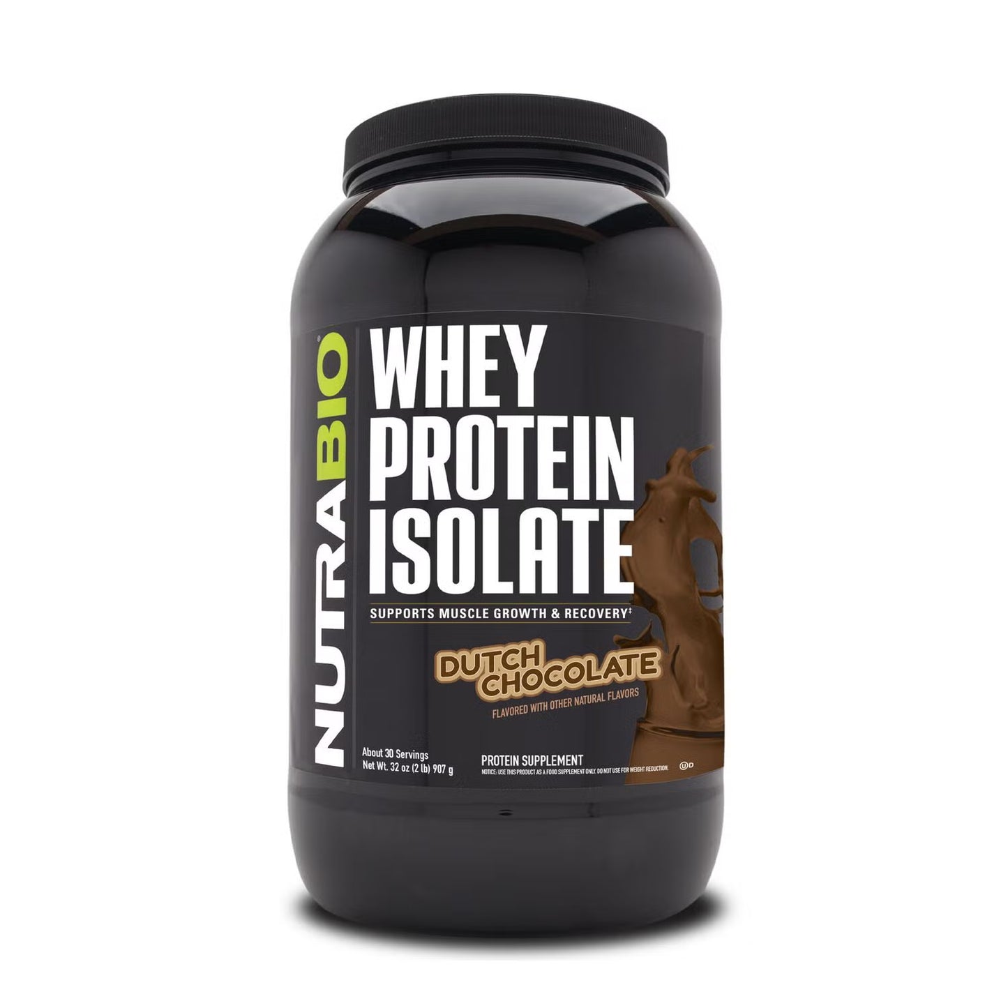 NutraBio Whey Protein Isolate