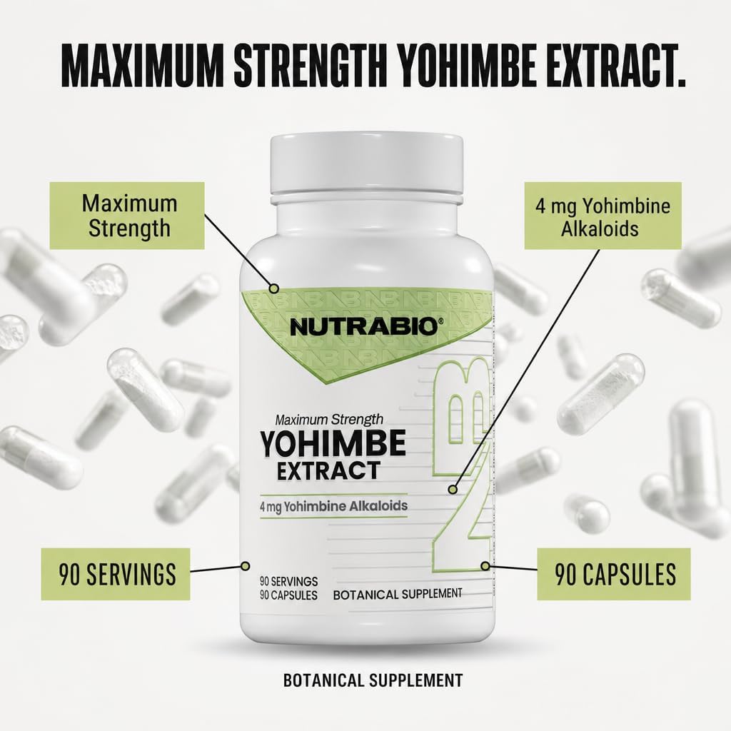 NutraBio Yohimbe
