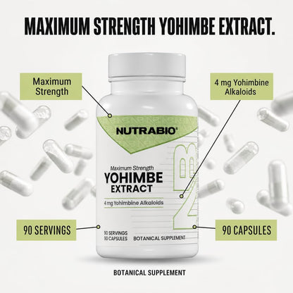 NutraBio Yohimbe