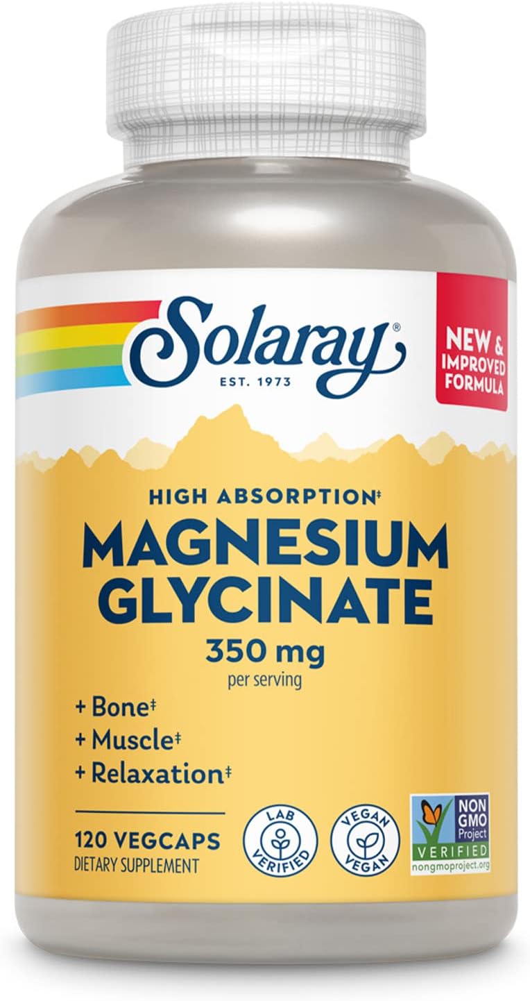 Solaray Magnesium Glycinate 350mg