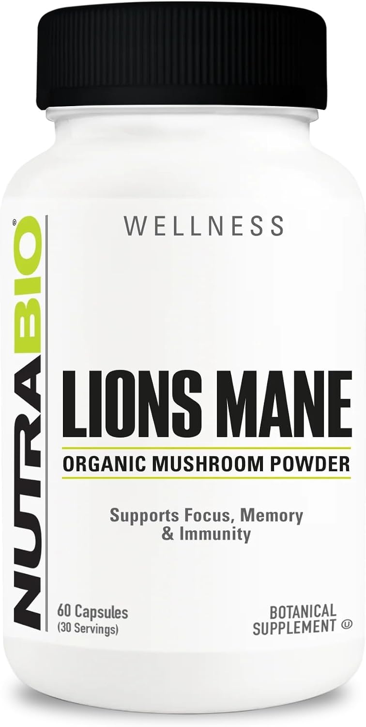 NutraBio® Lions Mane