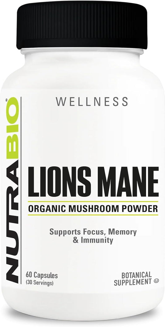NutraBio® Lions Mane