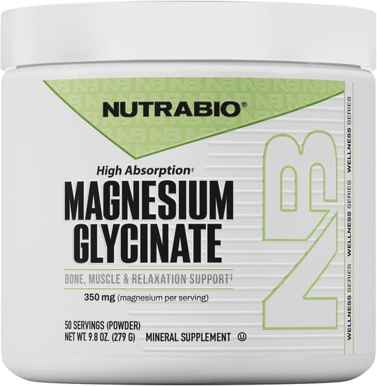 NutraBio Magnesium Glycinate Powder