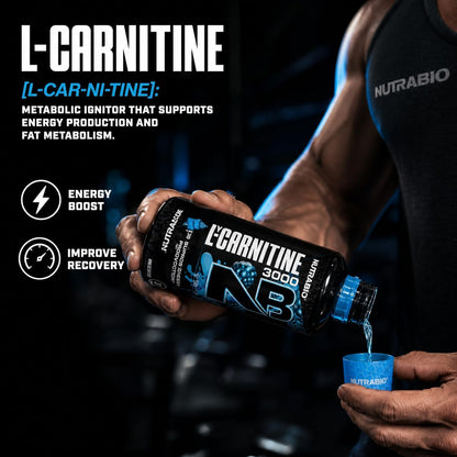 NutraBio LeanShots Liquid L-Carnitine