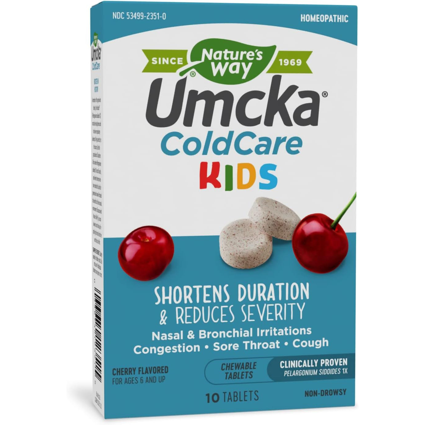 Nature's Way Umcka ColdCare Kids Chewable (Cherry)