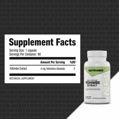 NutraBio Yohimbe