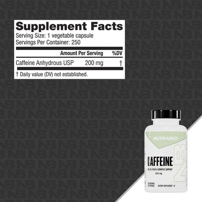 NutraBio Caffeine