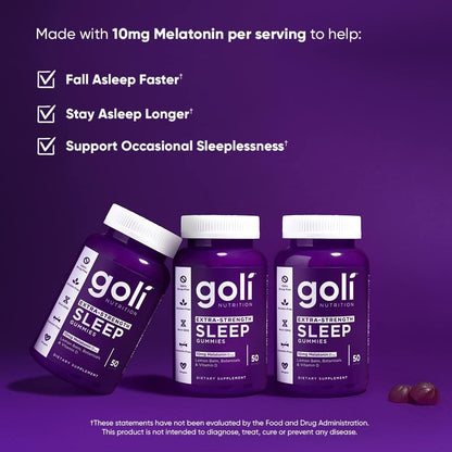 Goli Extra Strength Sleep Gummies