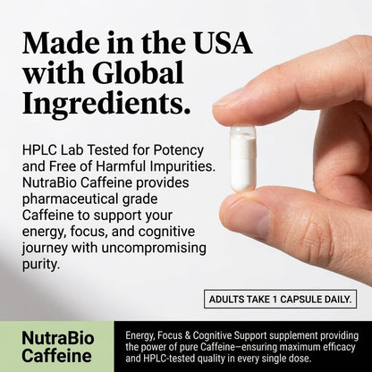NutraBio Caffeine