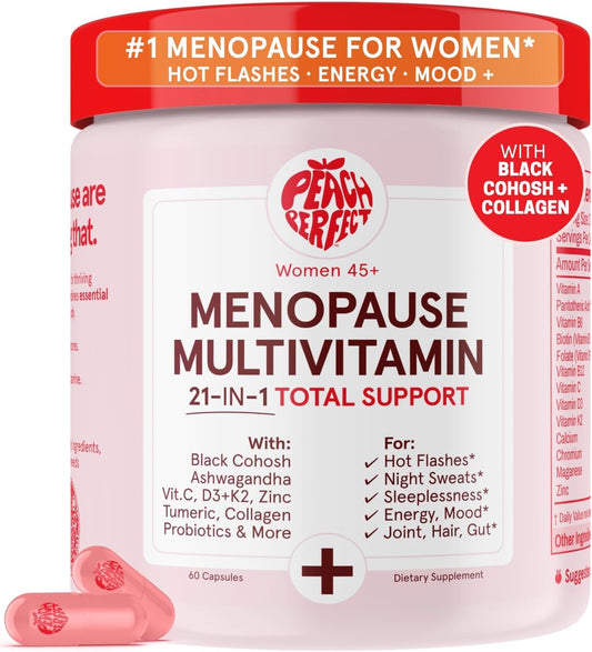 Peach Perfect Menopause Multivitamin
