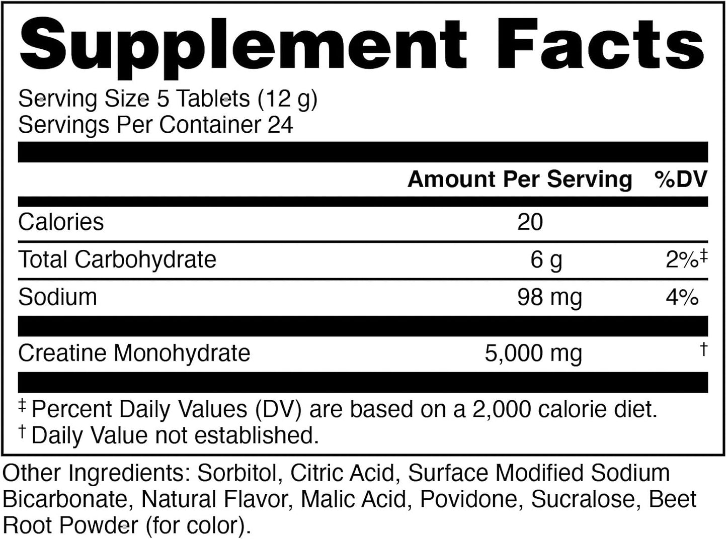 Bucked Up® Creatine Candy