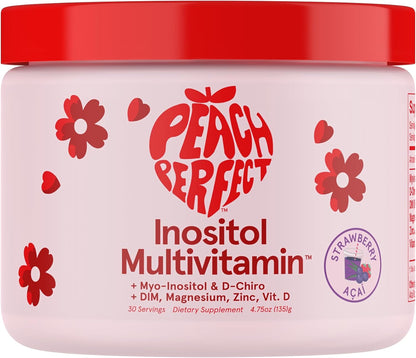 Peach Perfect Inositol Powder Multivitamin