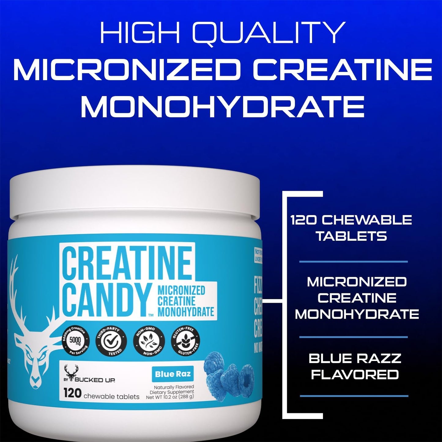 Bucked Up® Creatine Candy