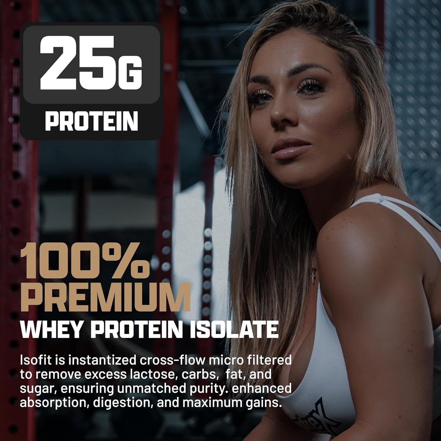 Nutrex IsoFit Premium Dessert Whey Protein Isolate