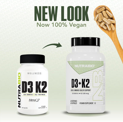 Nutrabio Vitamin D3 K2
