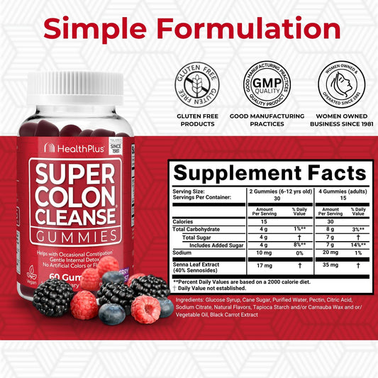Super Colon Cleanse Gummies
