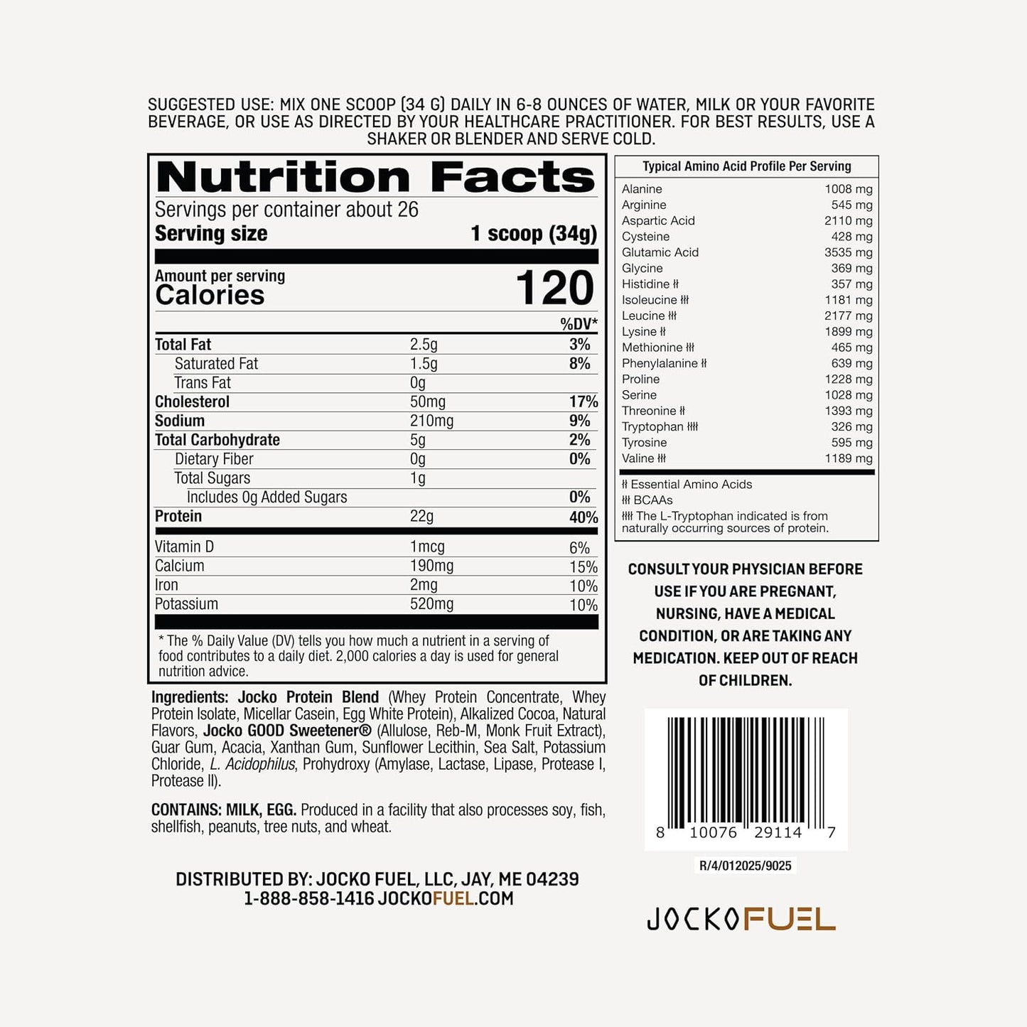 Jocko Fuel Whey Protein
